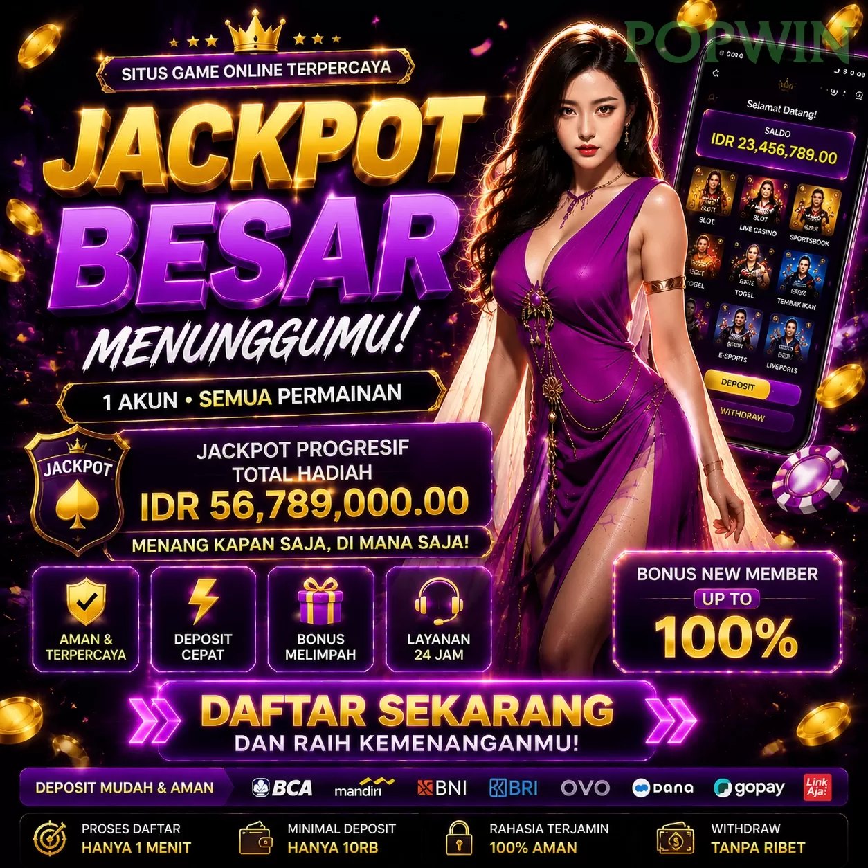 Mengenal Fitur Menarik di Situs popwin