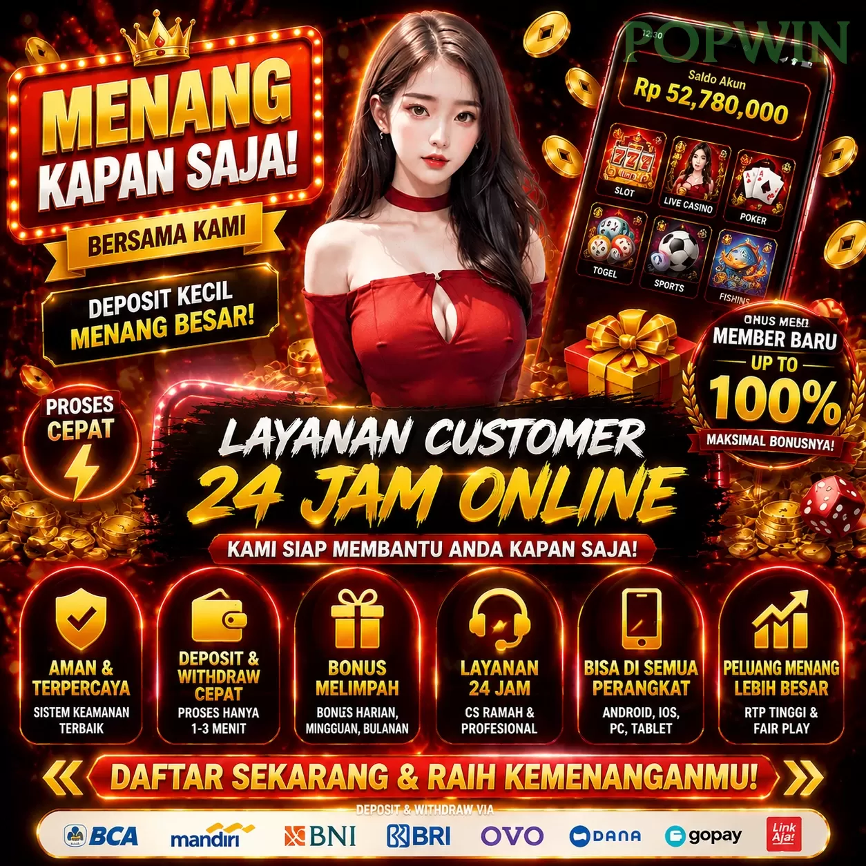 Mengulas Keunggulan Permainan di Situs popwin