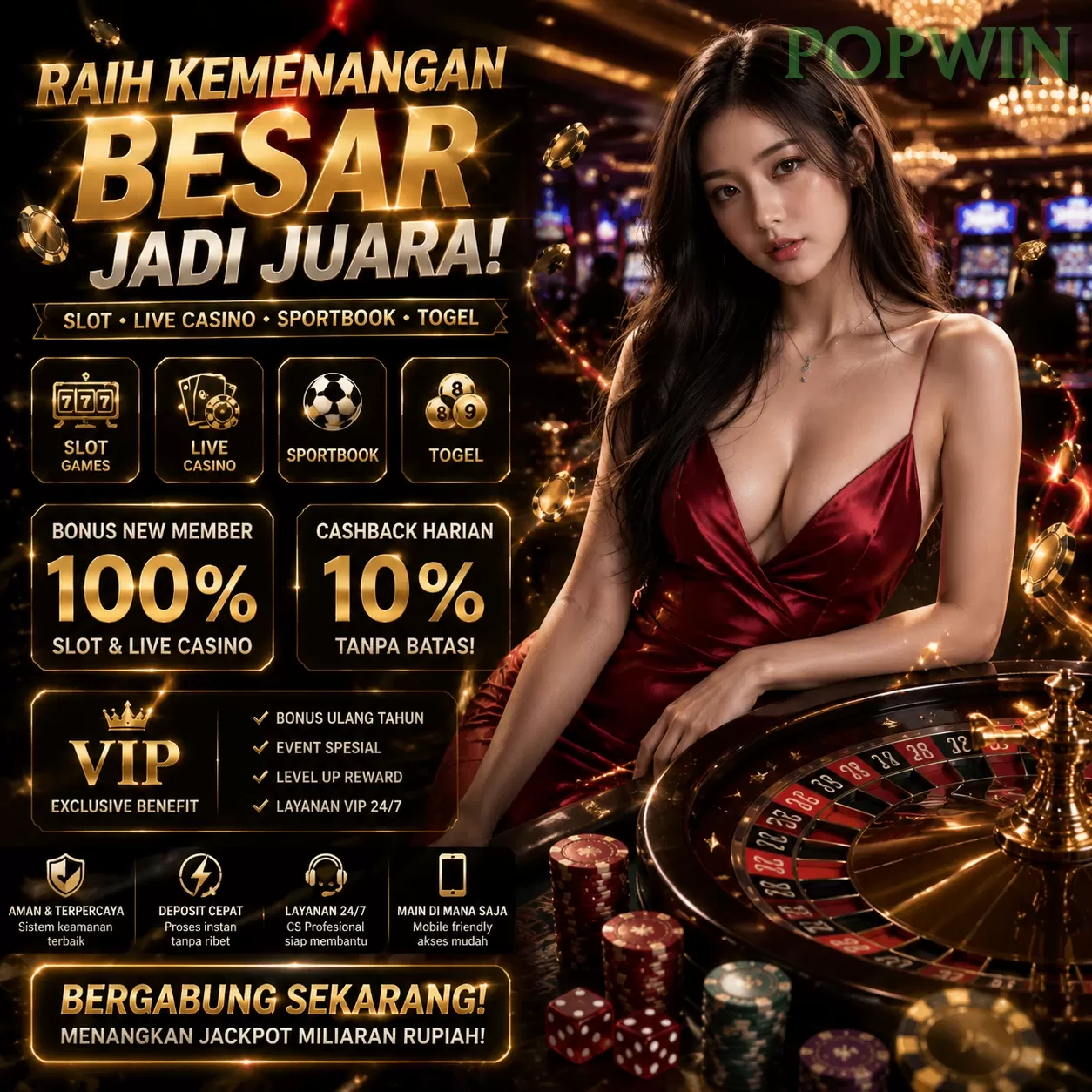 Keamanan Transaksi di popwin yang Perlu Diketahui