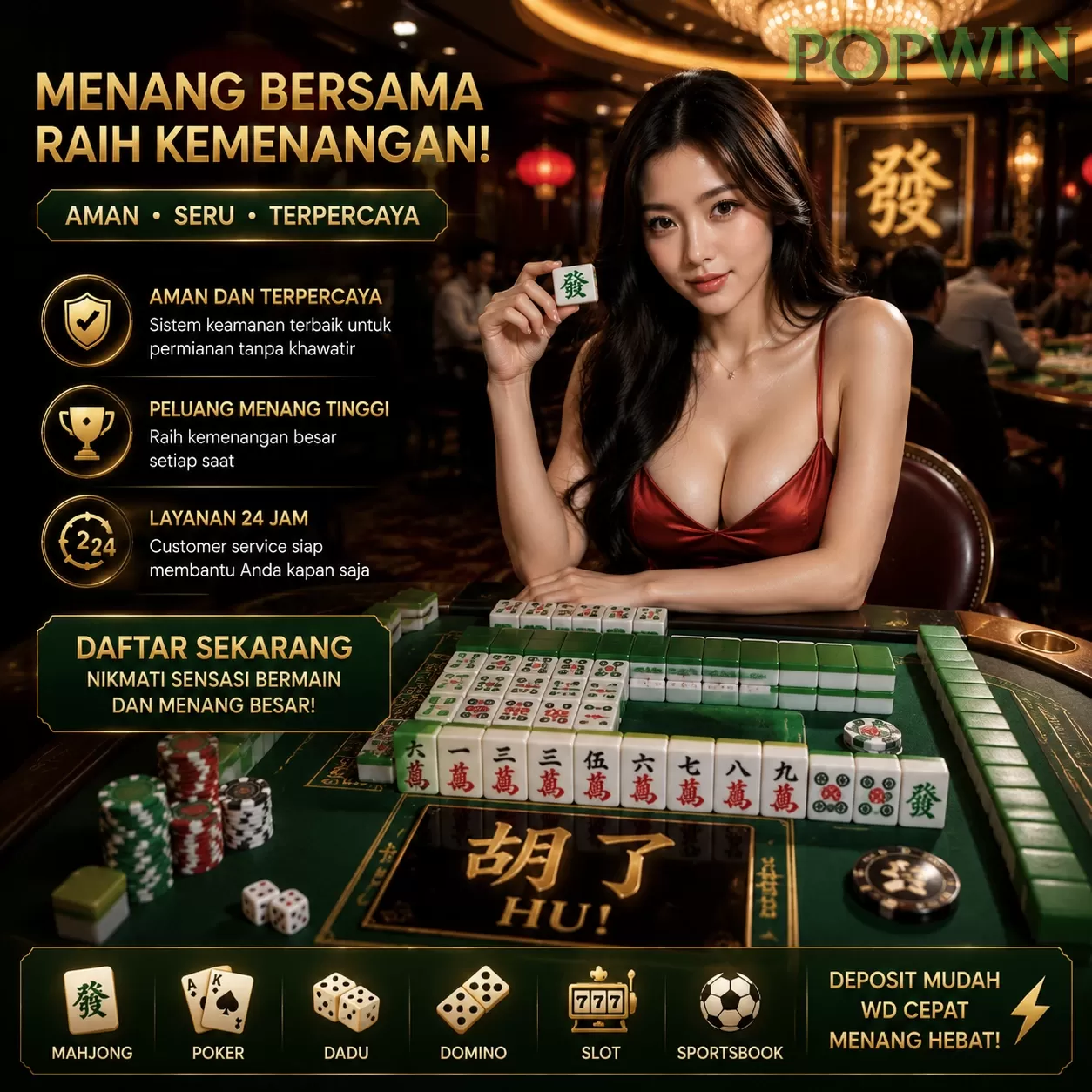 popwin Dukungan Pelanggan